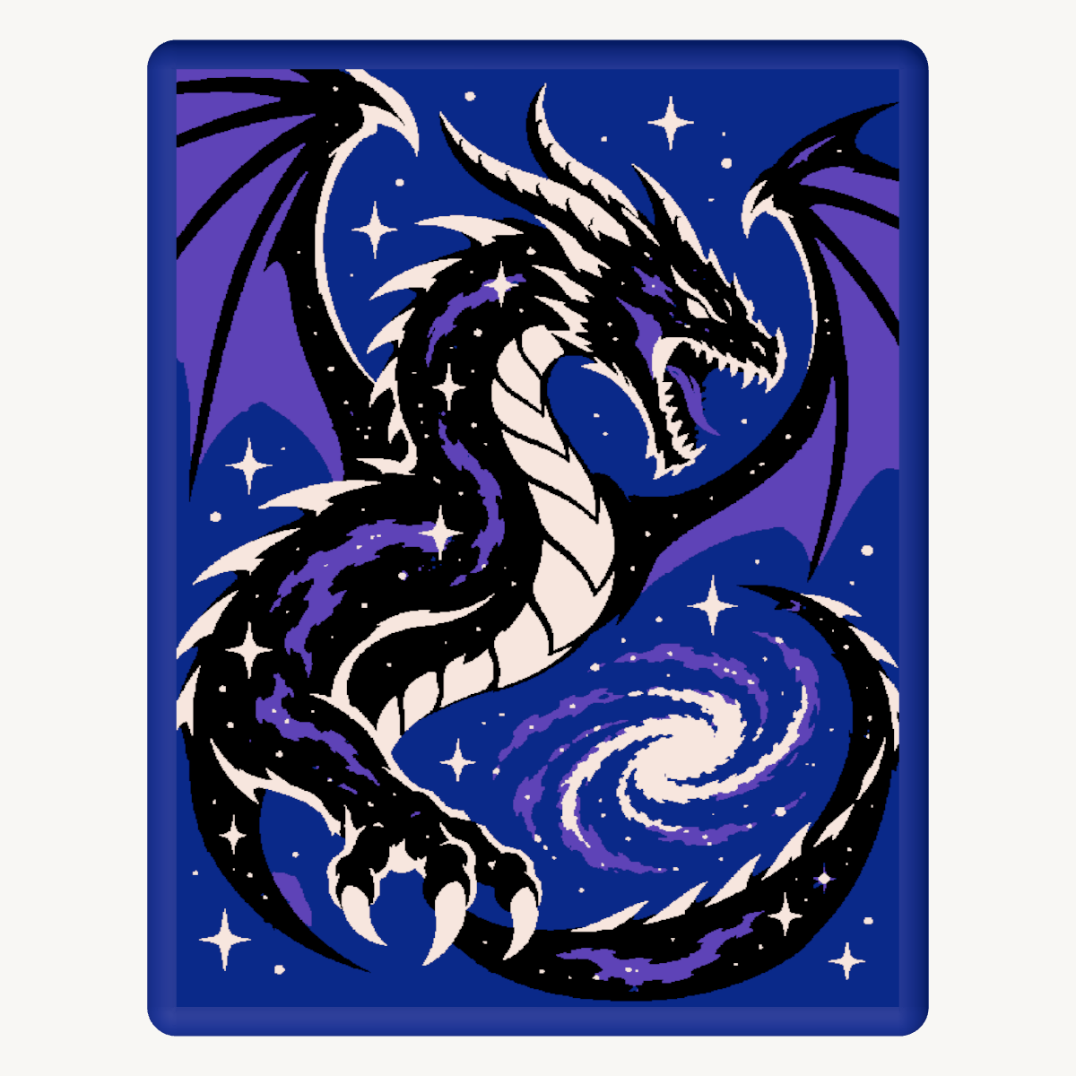 Galaxy Dragon design detail