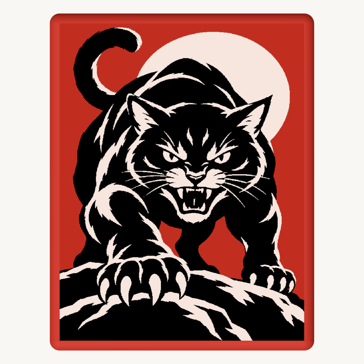 Big Cat design detail
